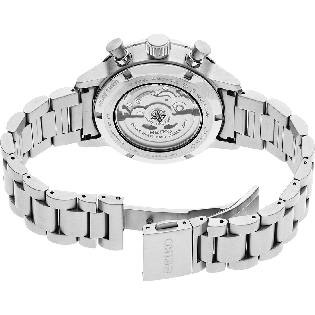 Seiko Prospex SRQ035 Limited Edition Chronograph Speedtimer White Dial  Automatic Watch | Skeie's Jewelers
