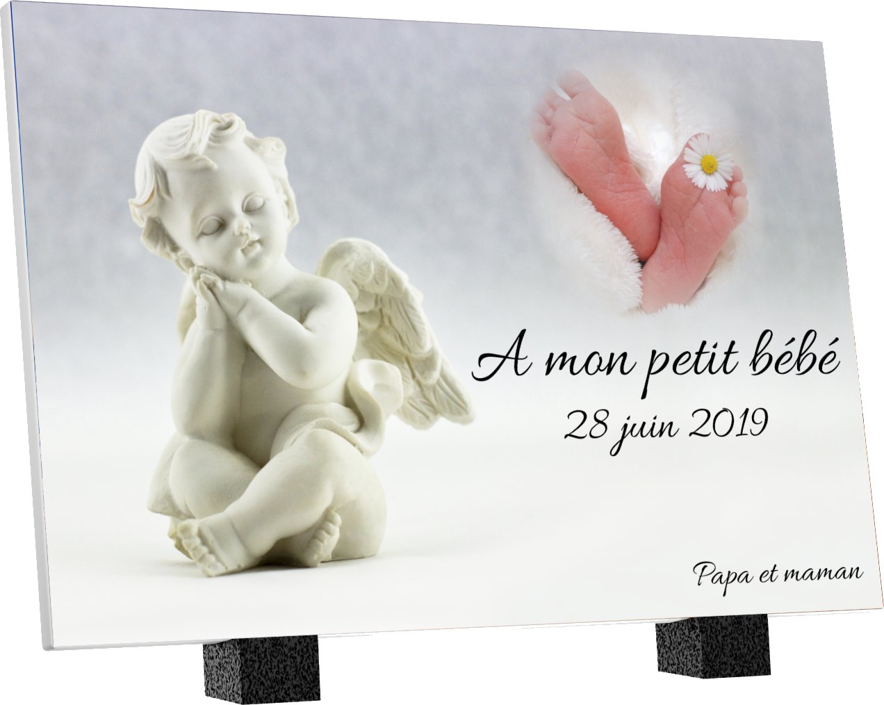 Plaque Funeraire Bebe