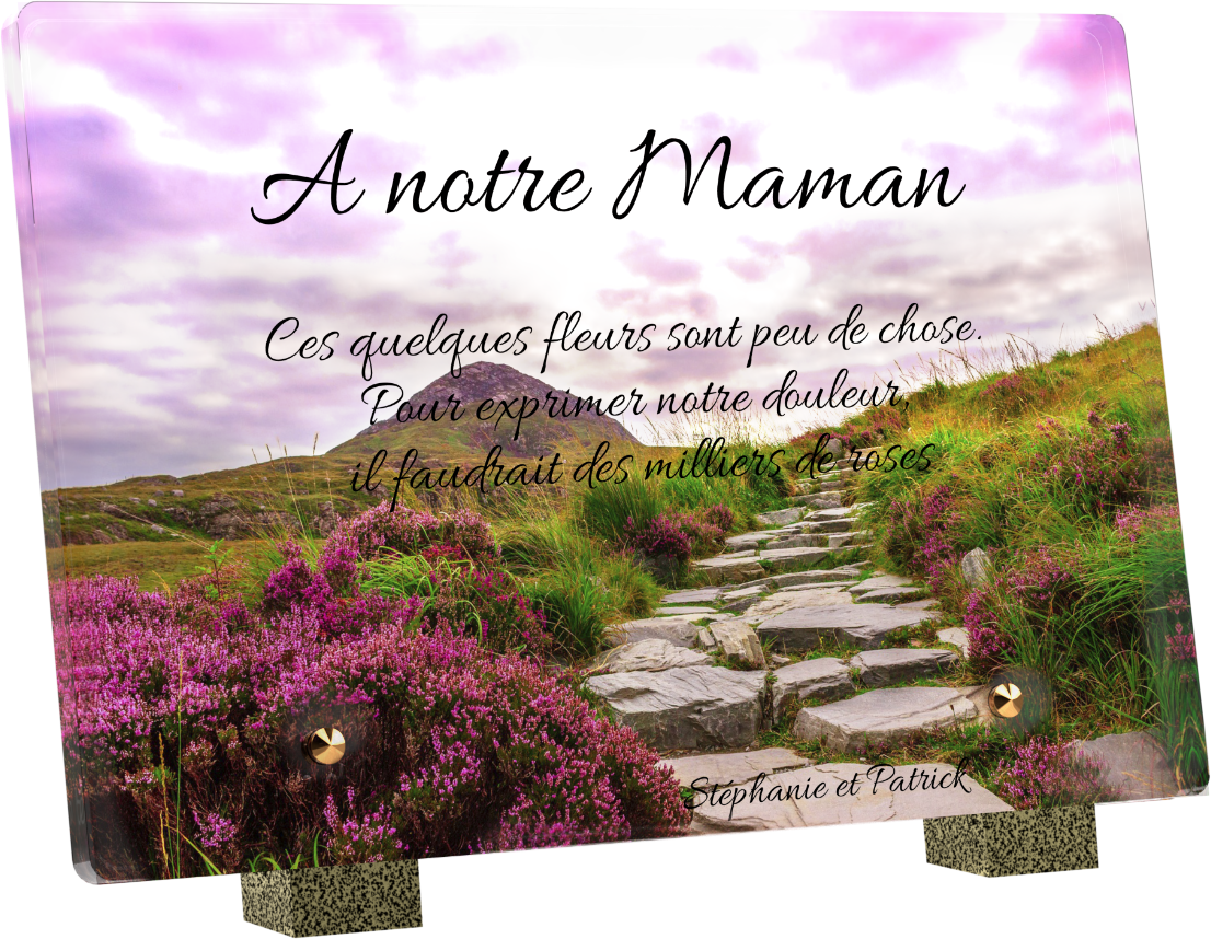 Plaque Funeraire Pour Maman