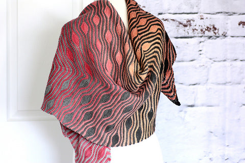 freia fine handpaints shawl ball