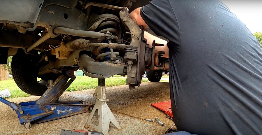 Removing old hub assembly from 2002-2008 Dodge Ram 1500