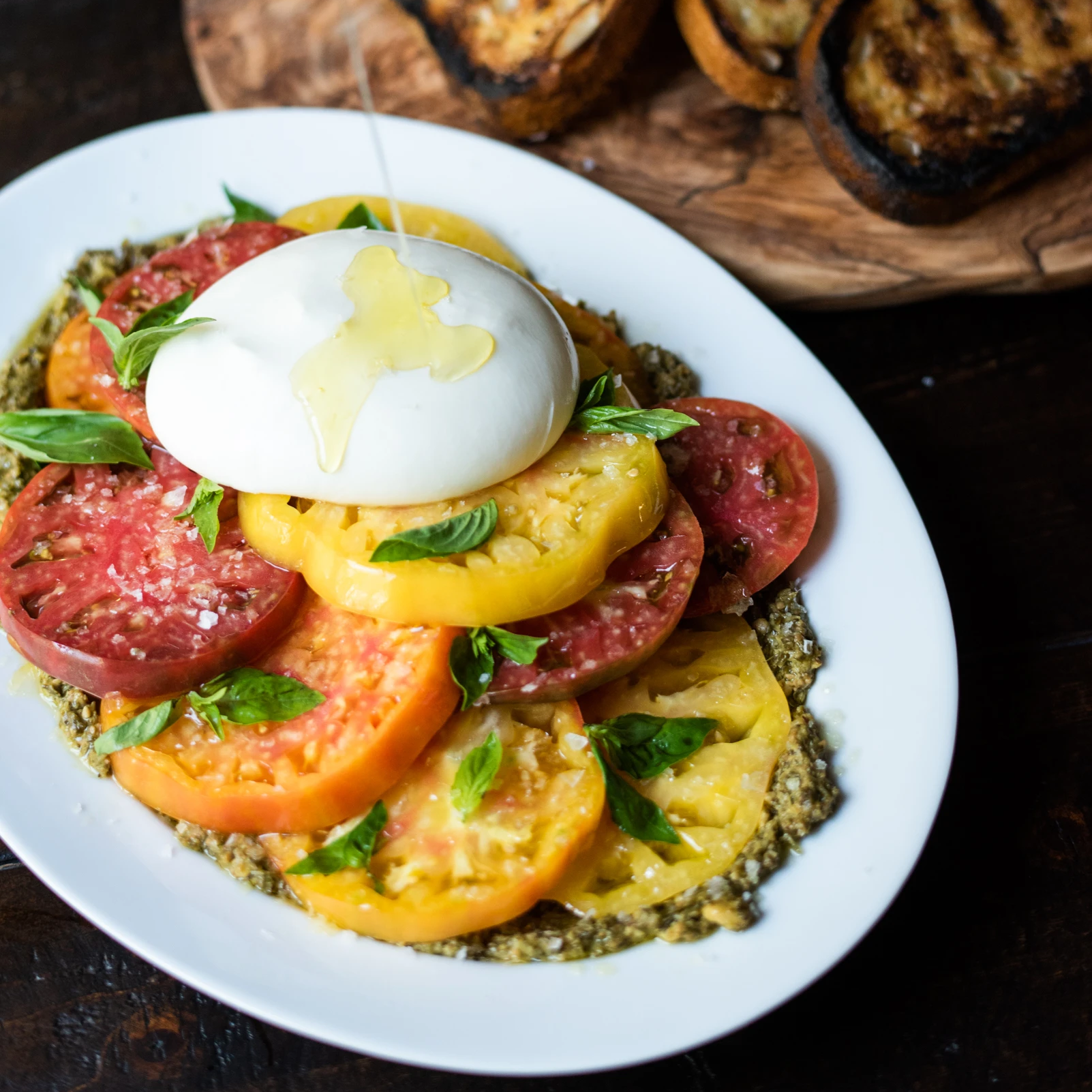 Burrata Caprese Salad