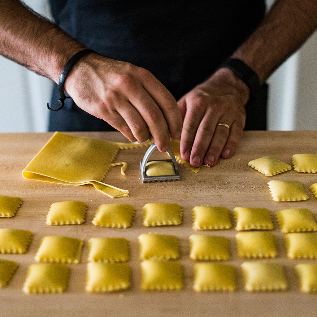 Ravioli di Spinaci al tre Formaggi