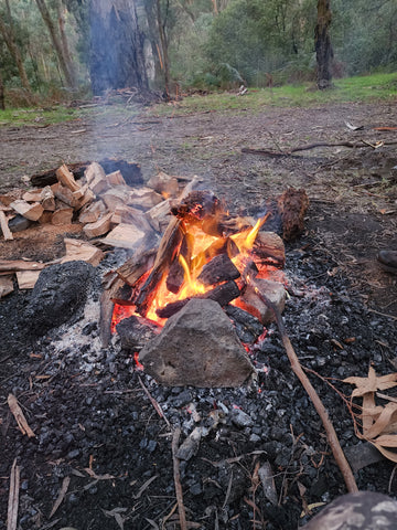 Photo of Jimmy's campfire