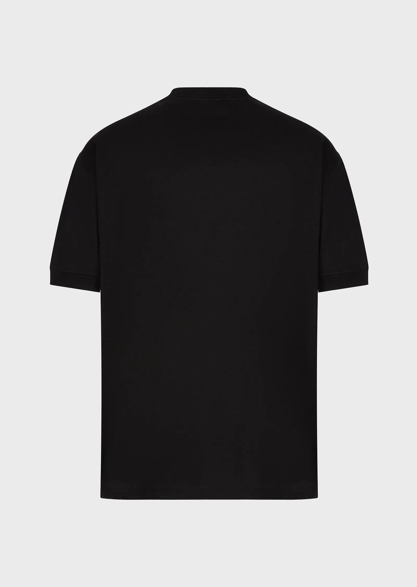 Man jersey t-shirt, black
