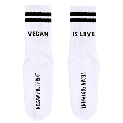 vegan is love socken