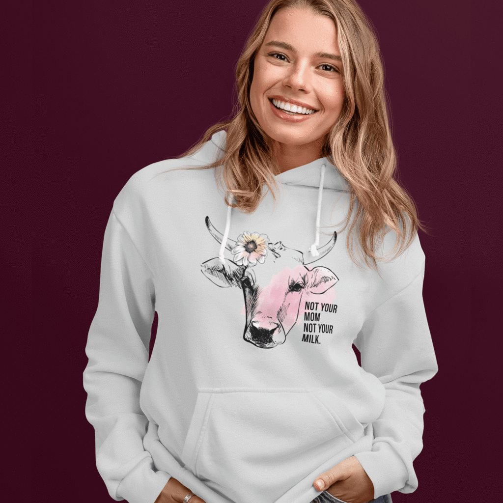 vegane kleidung statement hoodie