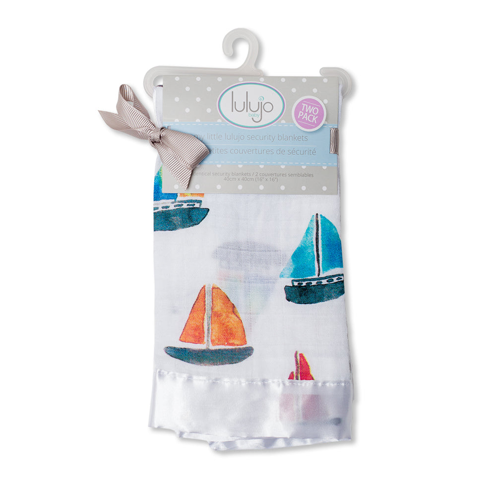 lulujo muslin security blanket