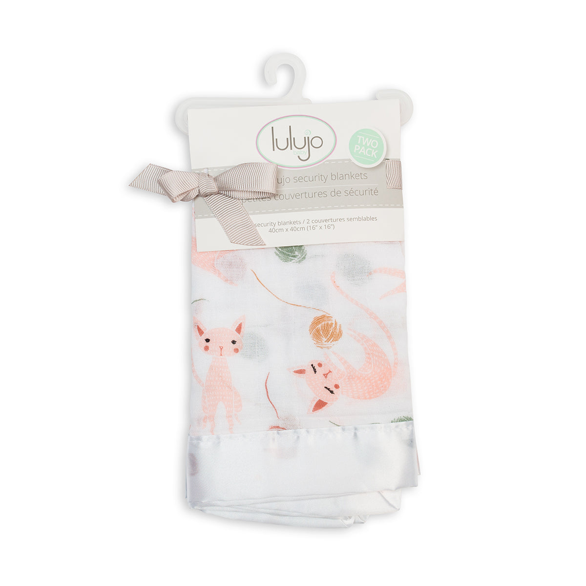 lulujo muslin security blanket