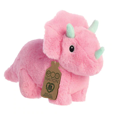 Eco Nation Trix Triceratops Soft Toy