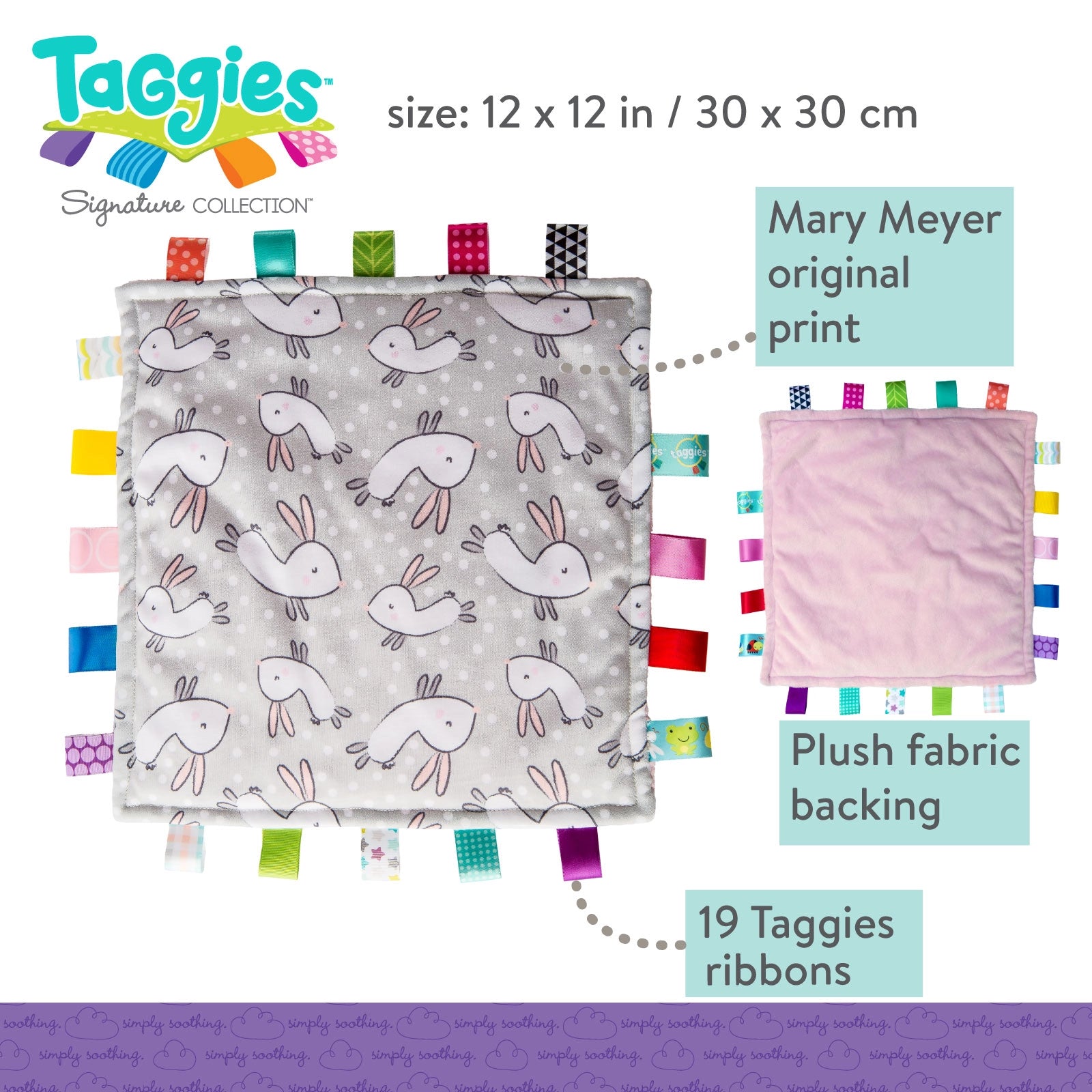 Taggies Original – Bunnies