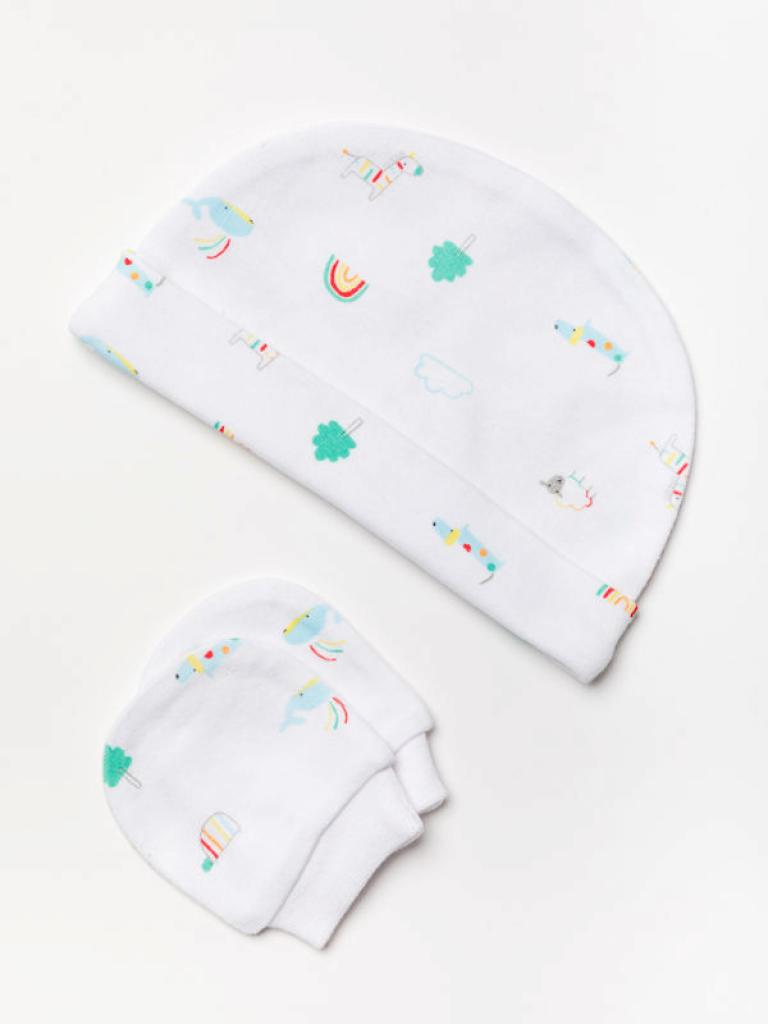 Baby Clothing Unisex 'Animals' 5 Piece  Gift Set