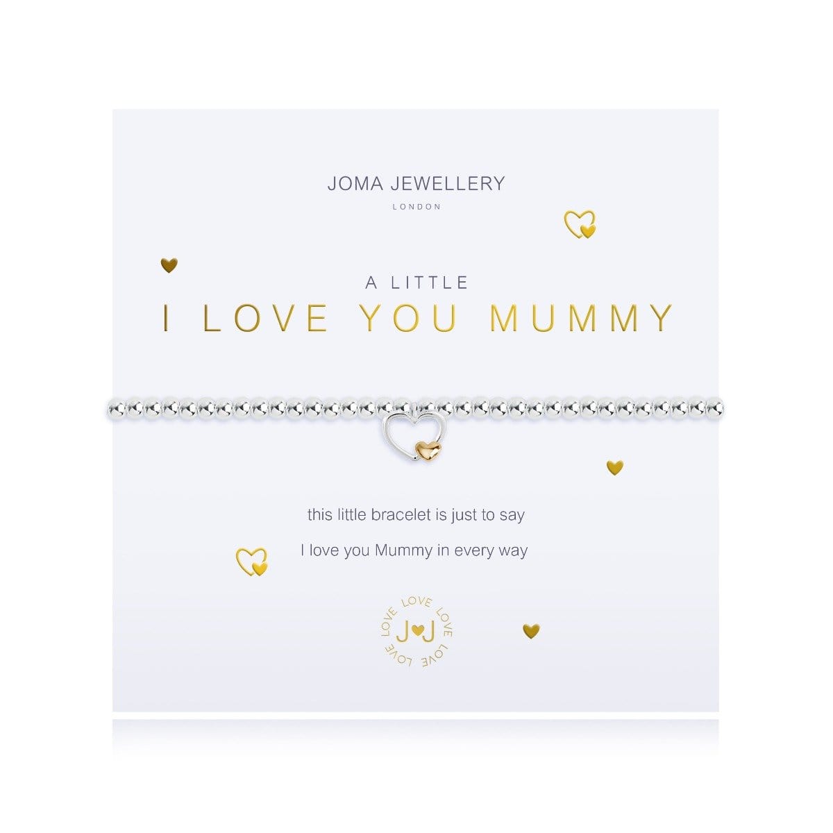 A Little 'I Love You Mummy' Bracelet by Joma Jewellery