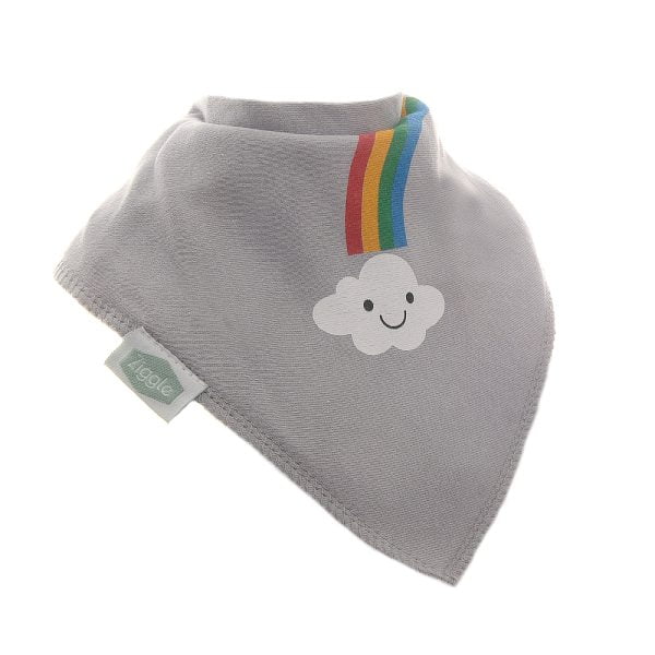 Bandana Dribble Bib 'Smiling Cloud'