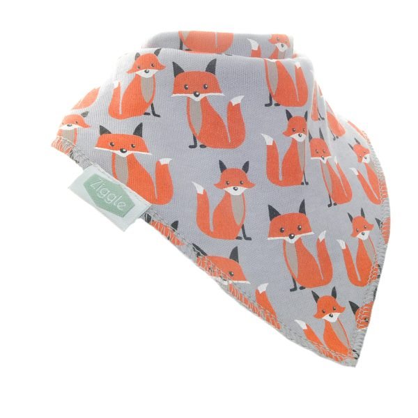 Dribble Bib 'Foxes'