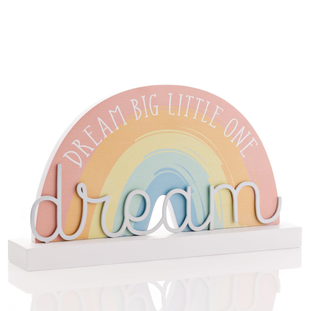 Petit Cheri MDF Rainbow Plaque 