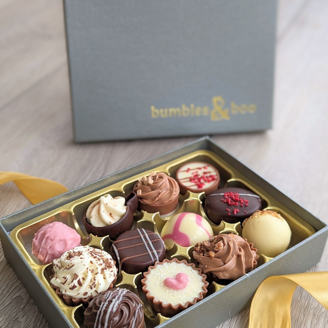 Chocolate Box Selection of 12 Luxury Chocolates