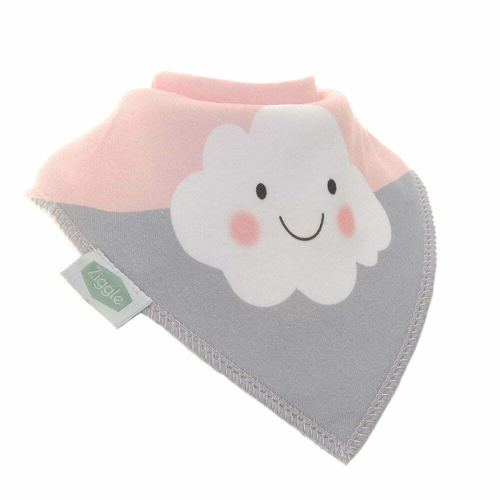 Dribble Bandana Bib 'Rosie Cloud'