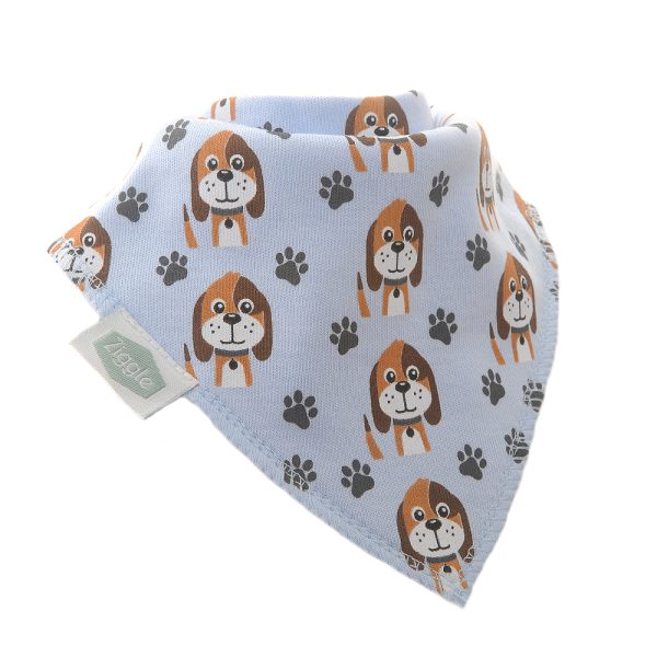 Bandana Dribble Bib 'Puppies'