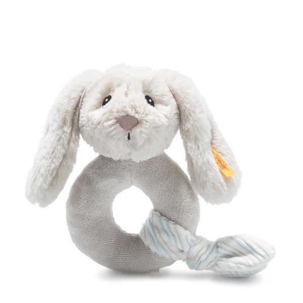 Steiff Hoppie rabbit grip toy 14 cm