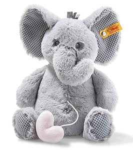 Steiff Soft Cuddly Friends Ellie Elephant Music Box