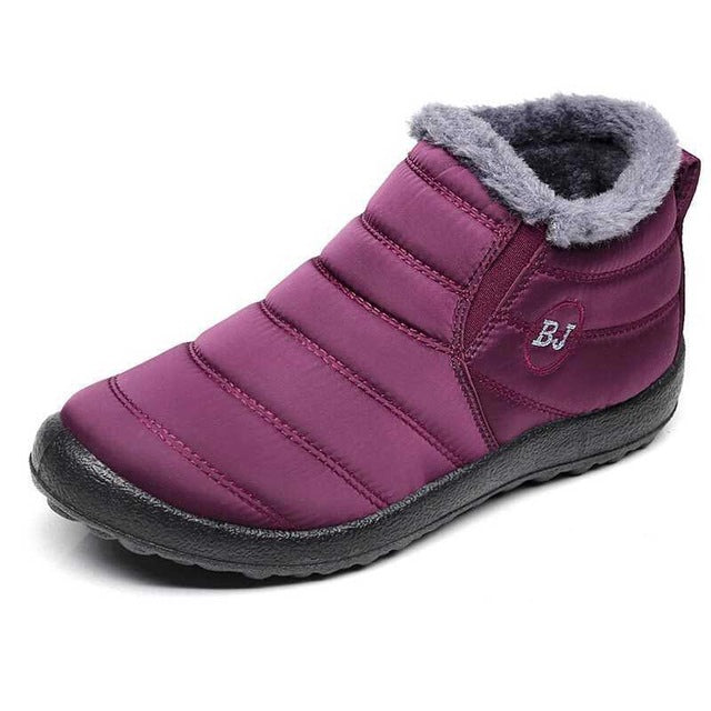 women's soft sole warm ankle boots