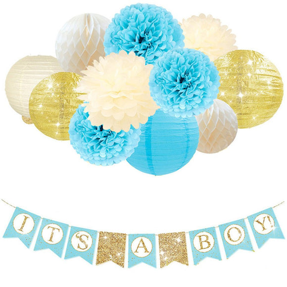 It S A Boy Baby Shower Supplies Happy Party Happy Party Supply