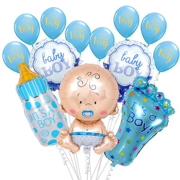 baby shower with balloons