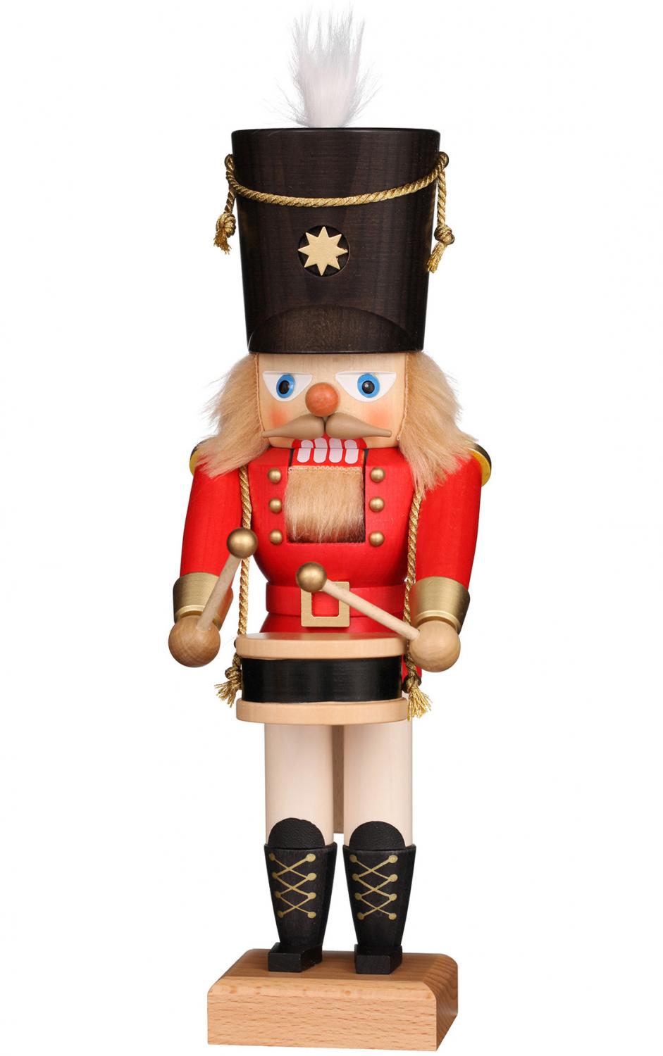 Christian Ulbricht Nutcracker Red Drummer Lifelong