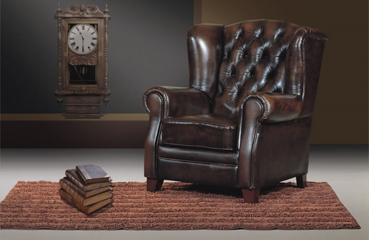 club wing chair chesterfield