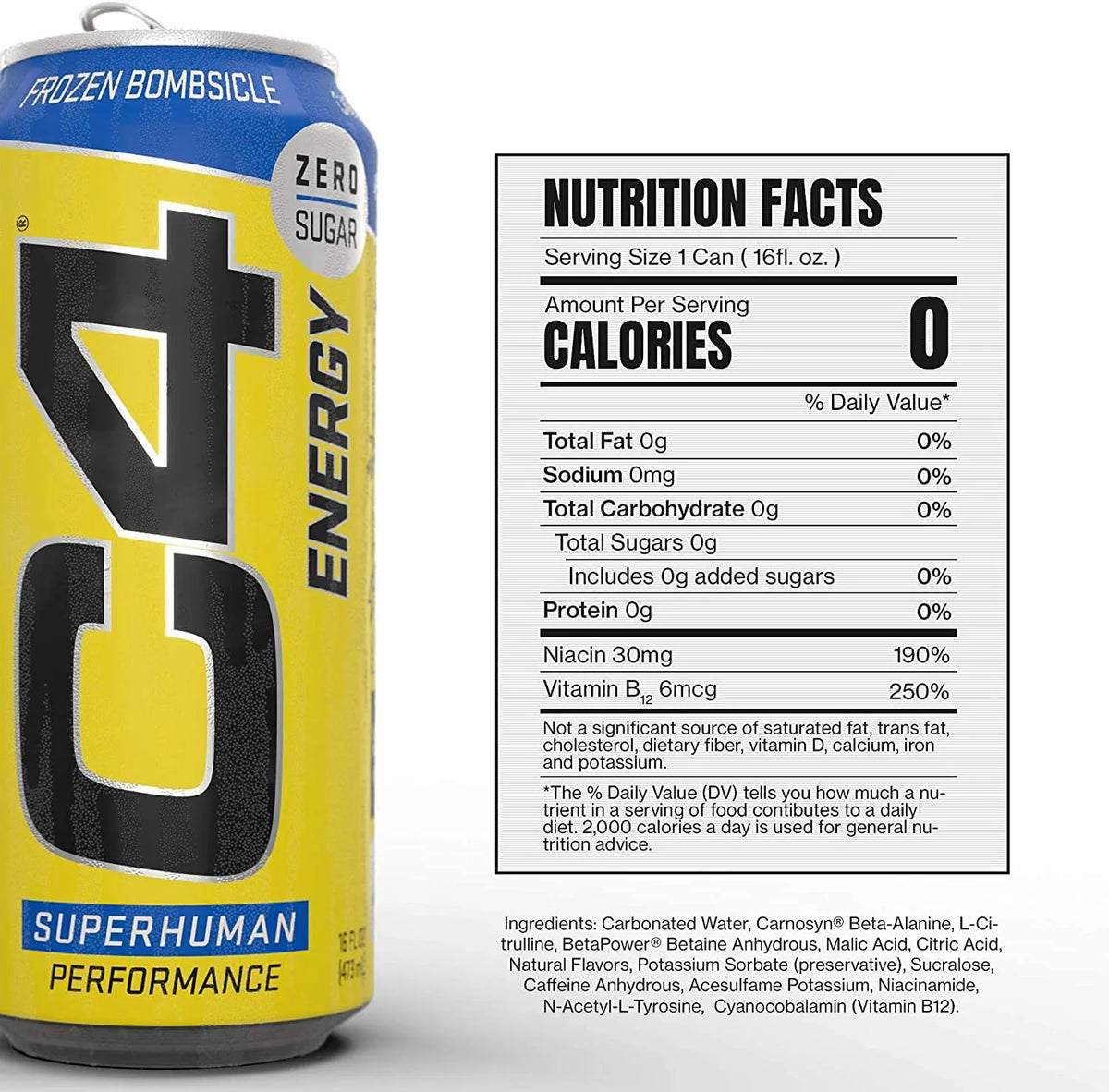 Cellucor, Energy Drink, Carbonated, Single - Canada's Supplement Store