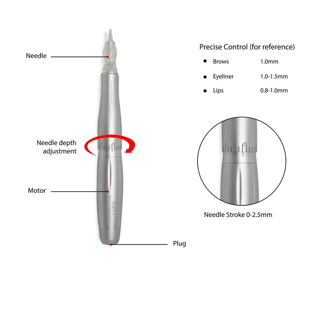 Microneedling Depth Guide Through Areas  Concerns
