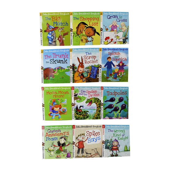 ストレッチドビー Songbirds Phonics Julia Donaldson 36冊セット