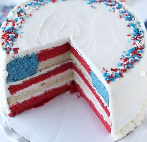 patriotic cake