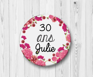 Badges Anniversaire Notre Plus Beau Jour