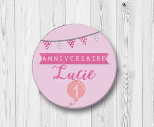 Badges Anniversaire Notre Plus Beau Jour