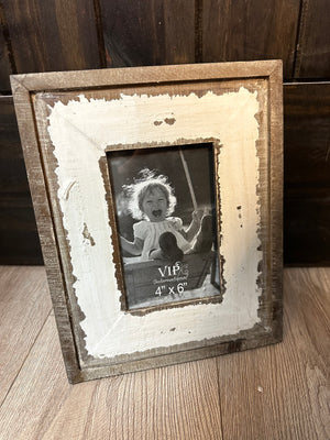 Picture Frames- Wood Cut Out Framed (4X6) – The Silver Strawberry