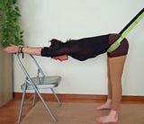 rope yoga half forward fold
