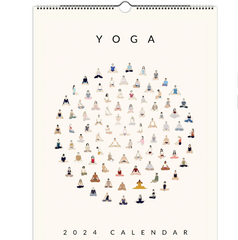 Calendrier de yoga 2024 en ligne