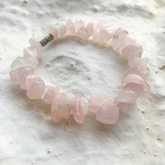 pink quartz bracelet