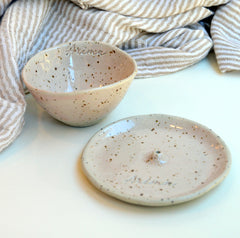 ceramic set for purification rituals