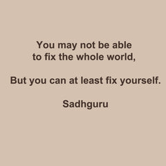 Sadhguru quote