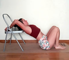 shoulder mobility yoga chair