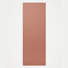 yoga mat with guidelines