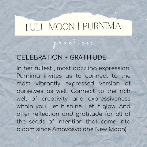 Celebrate the Full moon