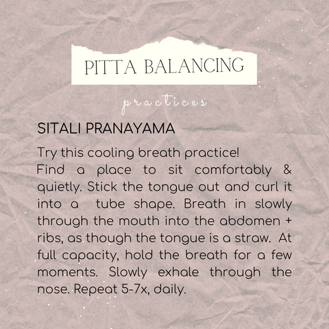 Shitali Pranayama Cooling Breath