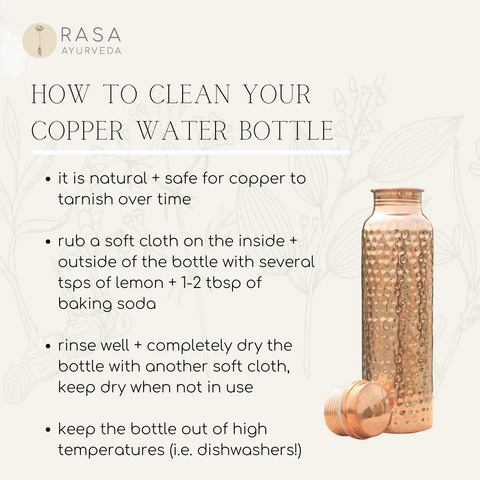 How to Clean a Copper Water Bottle