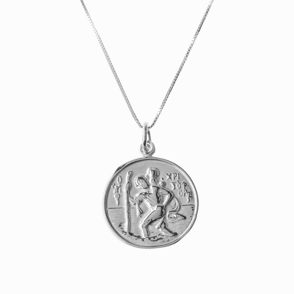 St George and the Dragon Gold Pendant – Sister