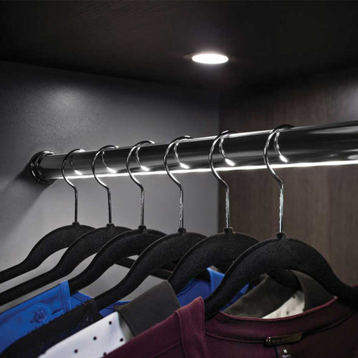 LED Aluminum Closet Rod