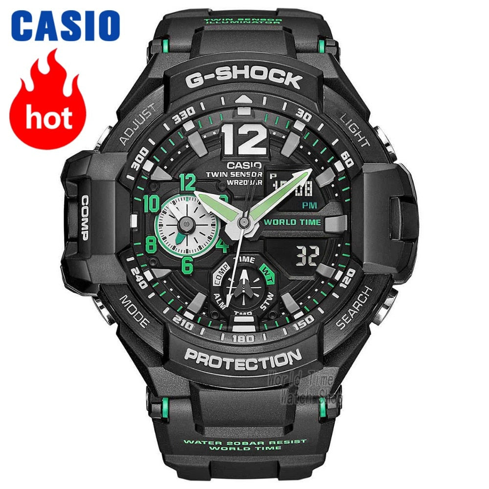 casio aviator watch